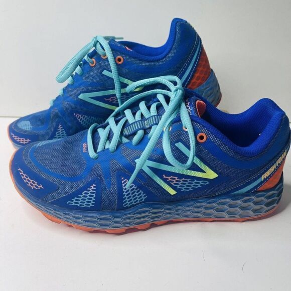 New Balance Womens Running Course Athletic Shoes Size 8.5 Blue Multicolored - Picture 3 of 9